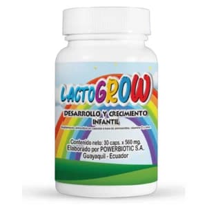 Lactogrow -Biogrow - Probiotico 500 billones