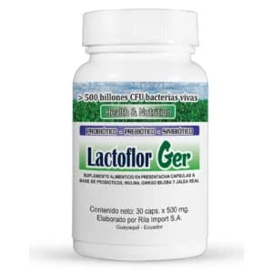 LACTOFLOR GER- PROBIOTICO 500 billones