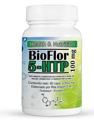 BIOFLOR 5-HTP 500 billones
