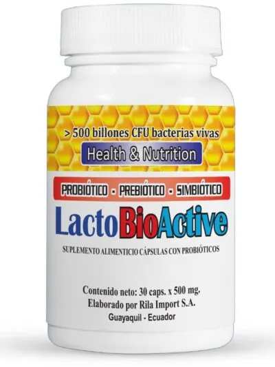 LACTO BIOACTIVE - PROBIOTICO 500 BILLONES DE CFU 1 LACTO BIOACTIVE - PROBIOTICO 500 BILLONES DE CFU