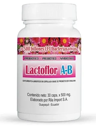 LACTOFLOR A-B - Salud de la mujer - 500 billones de probióticos