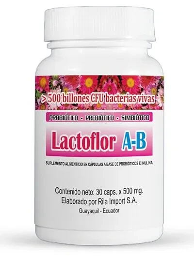 LACTOFLOR A-B - Salud de la mujer - 500 billones de probióticos 1 LACTOFLOR A-B - Salud de la mujer - 500 billones de probióticos