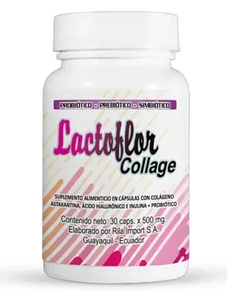LACTOFLOR COLLAGE EN CÁPSULAS - PROBIOTICO