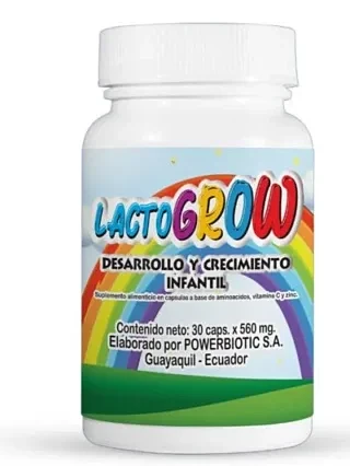 Lactogrow -Biogrow - Probiotico 500 billones