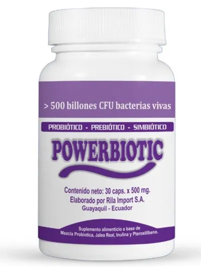 POWERBIOTIC SIMBIÓTICO - probiotico de 500 billones 1 POWERBIOTIC SIMBIÓTICO - probiotico de 500 billones