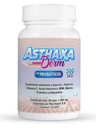 Asthax Derm - Simbiotico con L-arginina y Antioxidantes para uso tópico