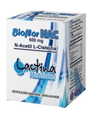 Bioflor NAC  - Caja de 1200 mg , 600mg , 200 mg , 100 mg - 600 mg