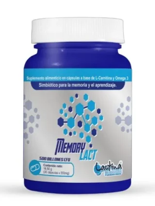 Memory Lact - Simbiotico para la memoria y aprendizaje
