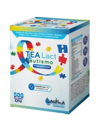 Tea Lact – Autismo - CAJA DE 15 SOBRES EN POLVO