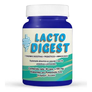 Lacto Digest - Probiótico con enzimas digestivas