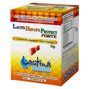 Lacto Hepato Protect Forte en caja de 10 sobres