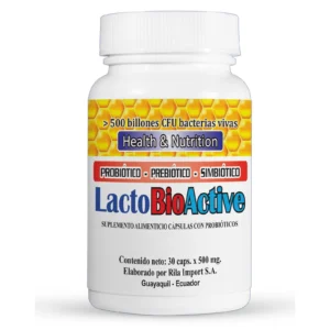 LACTO BIOACTIVE - PROBIOTICO 500 BILLONES DE CFU