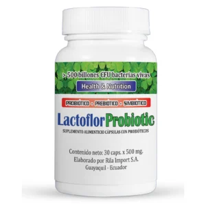 Frascp de lactoflor probiotic de 30 capsulas Lactina