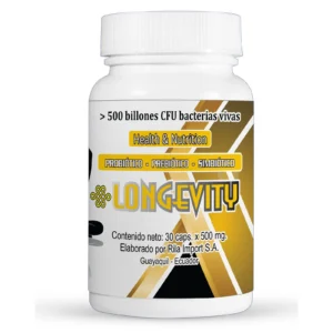 Longevity - Probiotico de 500 billones