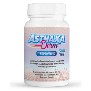 Asthax Derm - Simbiotico con L-arginina y Antioxidantes para uso tópico
