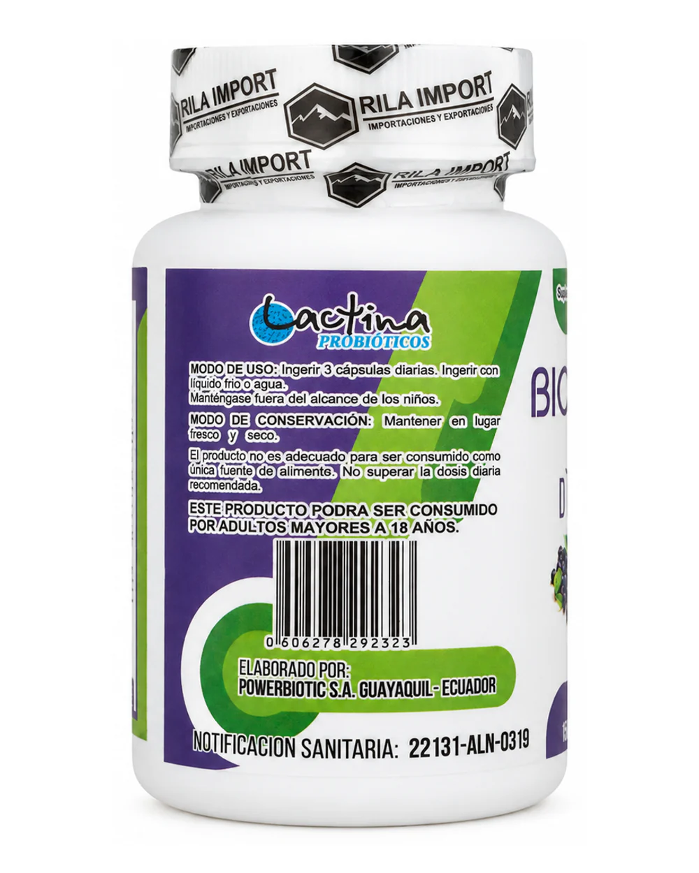 Bio Uro Protect 2 Etiqueta informativa de Bio Uro Protect
