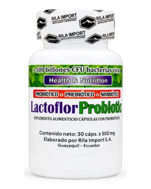 Lactoflor Probiotic, vista frontal del envase