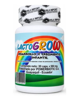 Lactogrow, vista frontal del envase