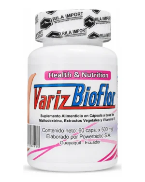 Variz Bioflor, vista frontal del envase